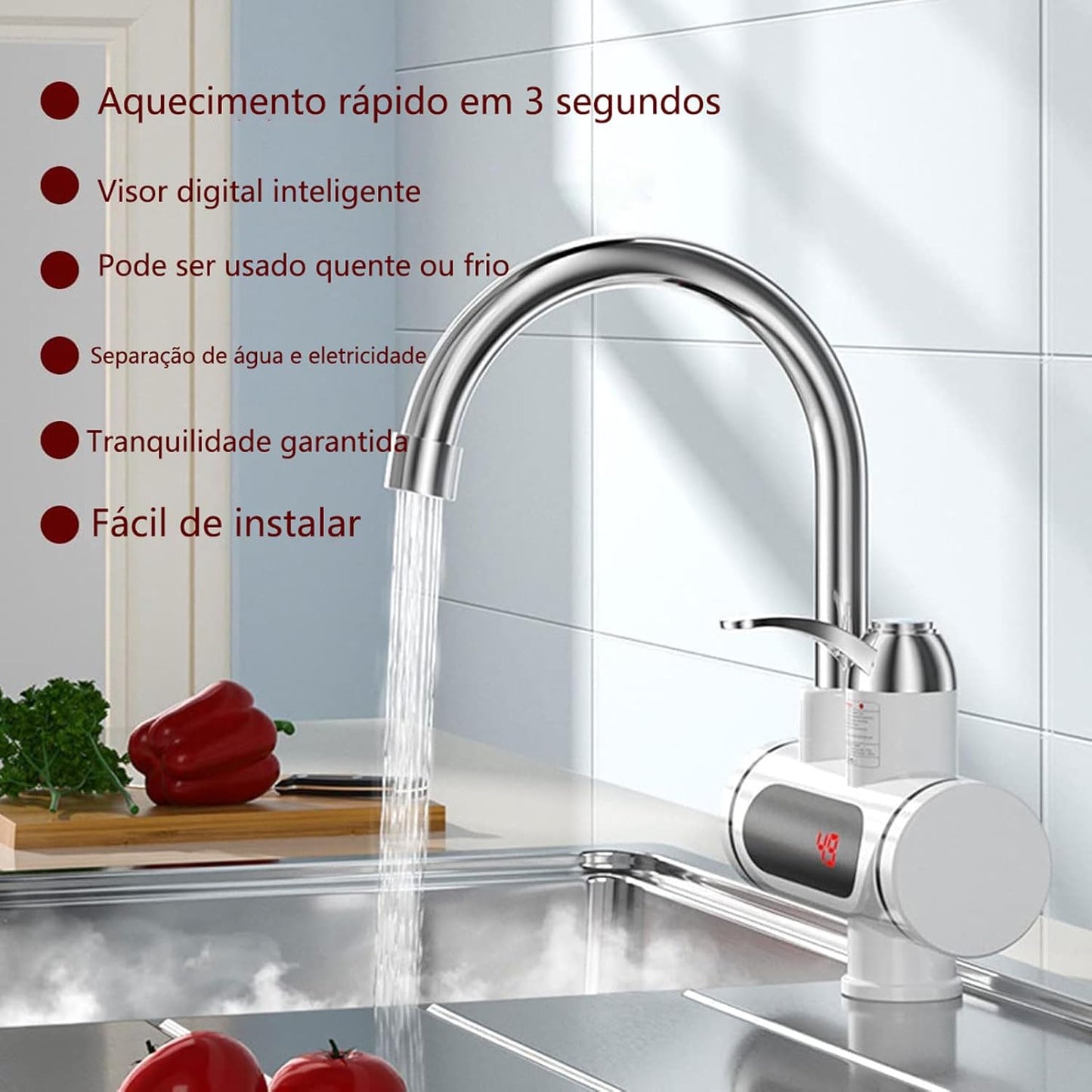 Torneira Elétrica Digital